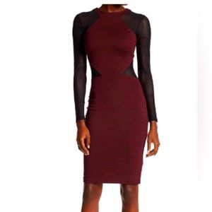 French Connection Vivien Paneled Jersey Dress